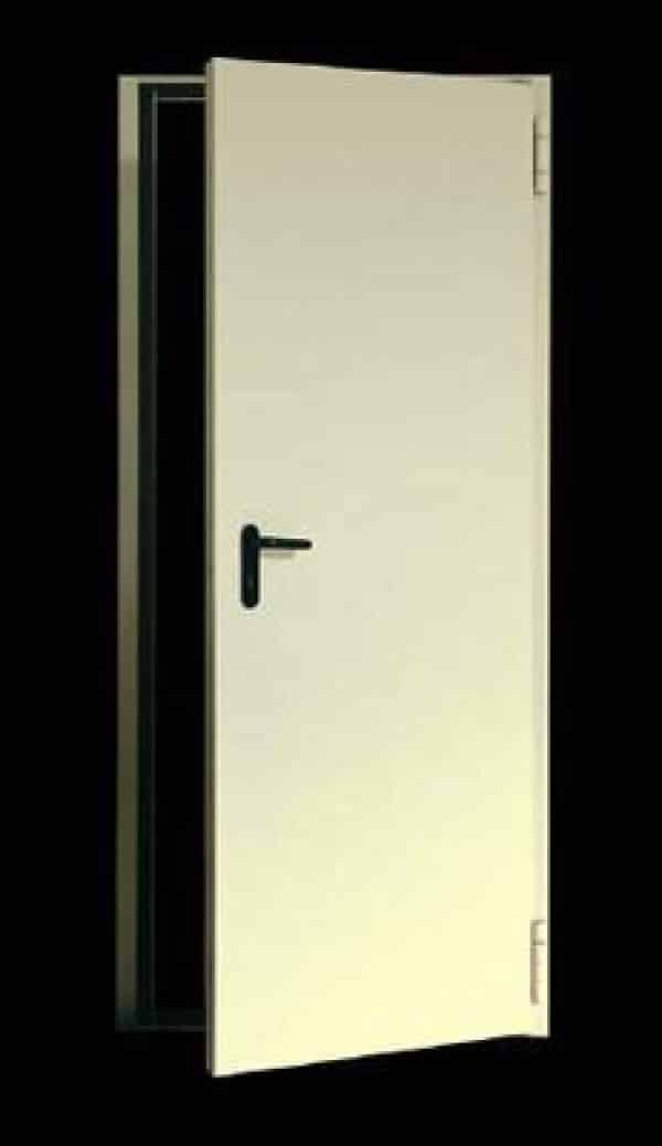 Porta multiuso da L 890 x H 2140 RAL 1013 destra