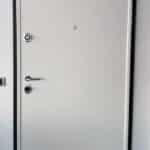 Porta blindata Torterolo & Re serie CHROME mod. TR450 ad un'anta Fracchia Stella Savona