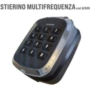 TASTIERA QUADRICANALE RADIO 433-868 Mhz IP54 RIB cod.ACG5521